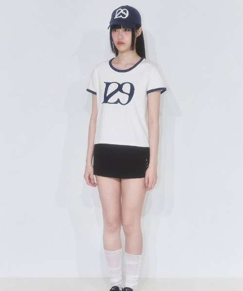 ILLIGO(イリゴ)の「◇ILLIGO◇ロゴ パッチ Tシャツ LOGO PATCH T-SHIRT(Tシャツ/カットソー・レディース・ブラック/クリーム/ホワイト/チャコール・FREE)」の21枚目の写真