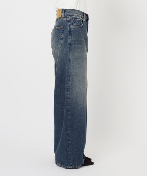 HAIKURE/ハイクル】BETHANY SHORT LENGTH INTENSE BLU：デニム