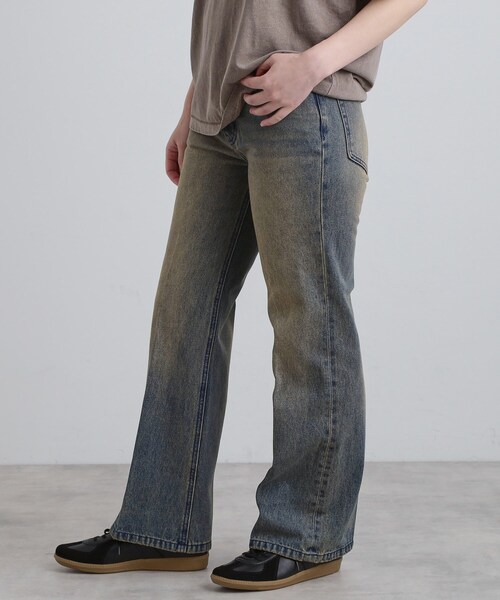 tk.TAKEO KIKUCHI（ティーケータケオキクチ）の「フレアデニムパンツ（デニムパンツ・メンズ・ブルー/ブラウン系その他・03/02/01）」の9枚目の写真