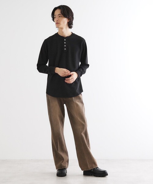 tk.TAKEO KIKUCHI（ティーケータケオキクチ）の「フレアデニムパンツ（デニムパンツ・メンズ・ブルー/ブラウン系その他・03/02/01）」の14枚目の写真