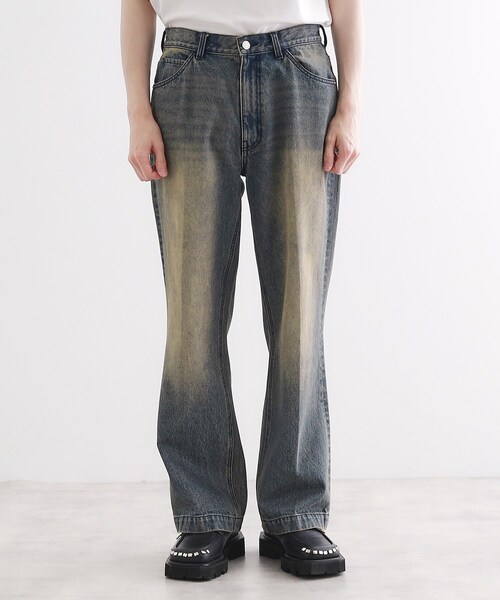 tk.TAKEO KIKUCHI（ティーケータケオキクチ）の「フレアデニムパンツ（デニムパンツ・メンズ・ブルー/ブラウン系その他・03/02/01）」の19枚目の写真