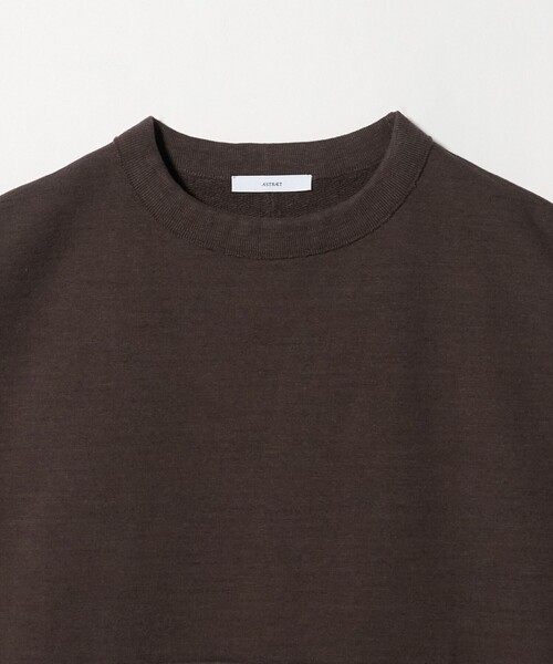 ASTRAET（アストラット）の「＜ASTRAET＞ウラケ クルーネック ノースリーブスウェット UNISEX（スウェット・レディース・ダークブラウン/ライトグレー・FREE）」の13枚目の写真