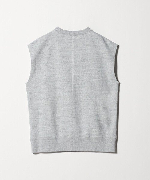 ASTRAET（アストラット）の「＜ASTRAET＞ウラケ クルーネック ノースリーブスウェット UNISEX（スウェット・レディース・ダークブラウン/ライトグレー・FREE）」の7枚目の写真