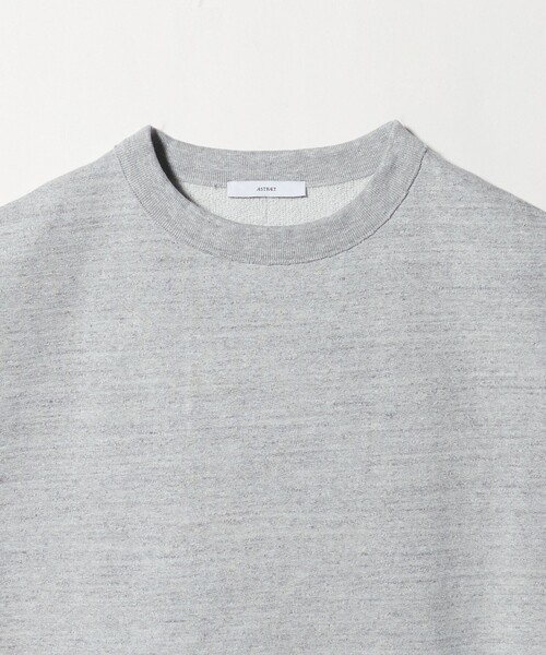 ASTRAET（アストラット）の「＜ASTRAET＞ウラケ クルーネック ノースリーブスウェット UNISEX（スウェット・レディース・ダークブラウン/ライトグレー・FREE）」の6枚目の写真