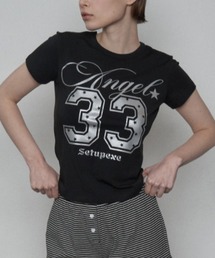 SETUPEXE | 【SETUP‐EXE】33 ANGEL TOP / 【セットアップエグゼ】33 エンジェル半袖Tシャツ(Tシャツ/カットソー)