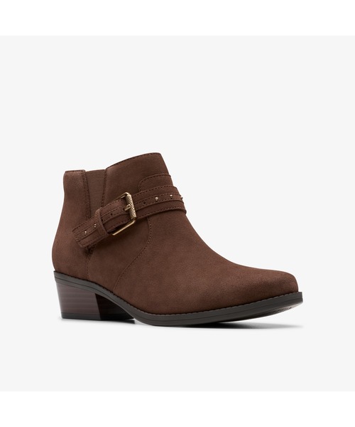 Clarks(クラークス)の「Danyelle Wish / ダニウェルウィッシュ(ブラウンスエード)(ブーツ・レディース・ブラウン・UK6/UK5.5/UK5/UK4.5/UK4/UK3.5/UK3)」の4枚目の写真
