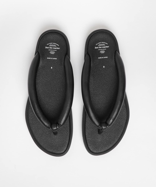 foot the coacher(フットザコーチャー)の「foot the coacher SETTA SANDALS(サンダル・メンズ・ブラック・10/9/8)」の3枚目の写真