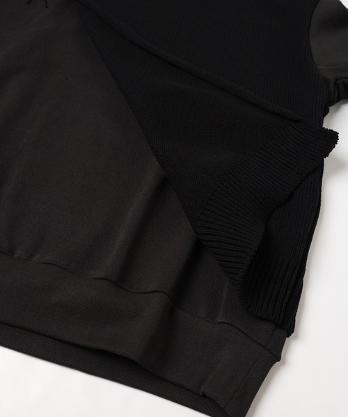DISCOVERED(ディスカバード)の「MIX KNIT CUTSEWN(ニット/セーター・メンズ・グレー/ブラック・3/1)」の15枚目の写真