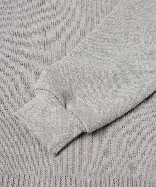 DISCOVERED(ディスカバード)の「MIX KNIT CUTSEWN(ニット/セーター・メンズ・グレー/ブラック・3/1)」の21枚目の写真