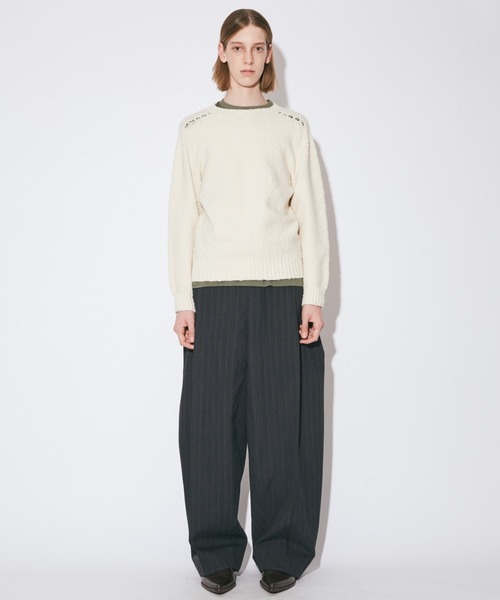 stretch cotton kids pullover（ニット/セーター）｜beautiful people