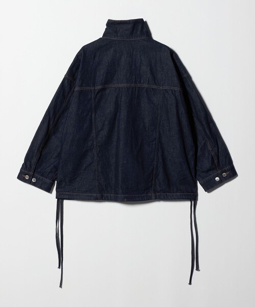 AEWEN MATOPH（イウエン マトフ）の「＜AEWEN MATOPH＞デニムドローストブルゾン（デニムジャケット・レディース・ネイビー/ライトブルー・38/36）」の21枚目の写真