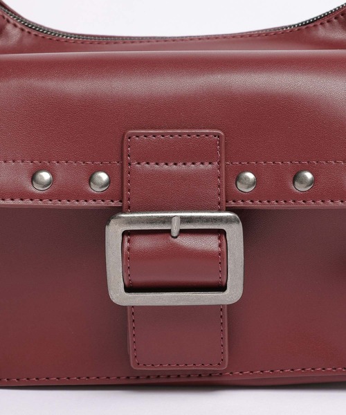 PAGEBOY（ページボーイ）の「スタッズスクエアバッグ（ショルダーバッグ・レディース・ブラック/ブラウン系その他/レッド系その他・FREE）」の18枚目の写真