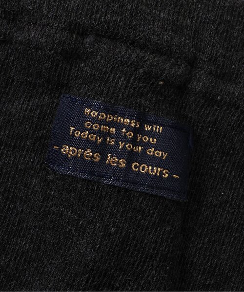 apres les cours（アプレレクール）の「サスペンダー付きレギンス&ソックスセット（その他ベビーウェア・キッズ・ブラック/アイボリー・80）」の6枚目の写真