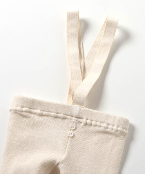 apres les cours（アプレレクール）の「サスペンダー付きレギンス&ソックスセット（その他ベビーウェア・キッズ・ブラック/アイボリー・80）」の7枚目の写真