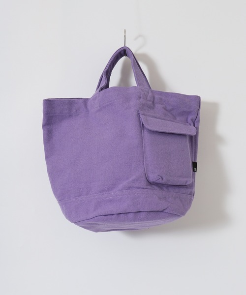 ROOTOTE(ルートート)の「ROOTOTE リサイクルコットンミニトート(トートバッグ・メンズ・ラベンダー/ターコイズブルー/グレー/ブラック/アイボリー・FREE)」の16枚目の写真
