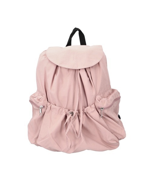 zucchero（ズッケロ）の「laporte di zucchero シワ加工リュック（バックパック/リュック・レディース・ブラック/アイボリー/ブルーグレー/ピンク・FREE）」の4枚目の写真