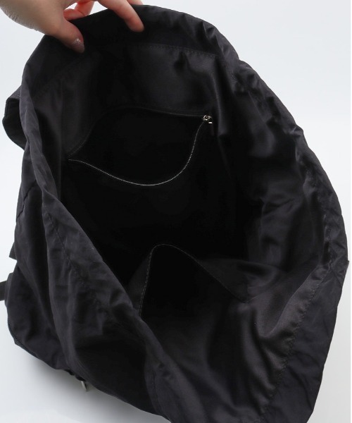 zucchero（ズッケロ）の「laporte di zucchero シワ加工リュック（バックパック/リュック・レディース・ブラック/アイボリー/ブルーグレー/ピンク・FREE）」の13枚目の写真