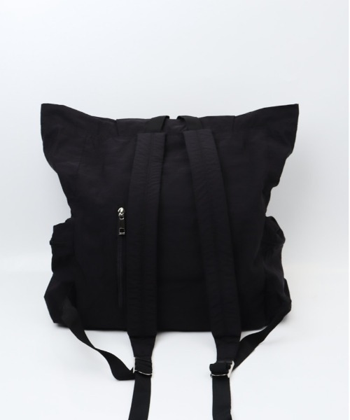 zucchero（ズッケロ）の「laporte di zucchero シワ加工リュック（バックパック/リュック・レディース・ブラック/アイボリー/ブルーグレー/ピンク・FREE）」の19枚目の写真