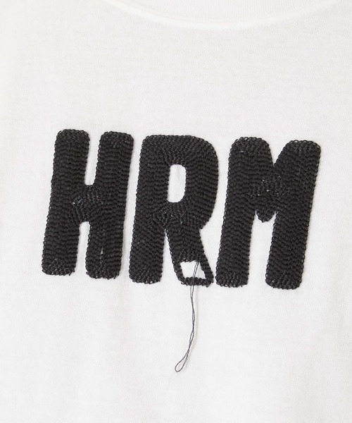 HOLLYWOOD RANCH MARKET（ハリウッドランチマーケット）の「HRMチェーンエンブロイダリー ショートスリーブTシャツ（Tシャツ/カットソー・メンズ・ホワイト・XL/L/M/S）」の5枚目の写真