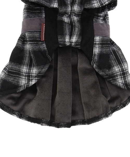 One Octave（ワンオクターヴ）の「One Octave/チェック柄ワンピース（ペットウェア・レディース・ネイビー/グレー・L/2L/2M/2XS/XS/S/M）」の13枚目の写真
