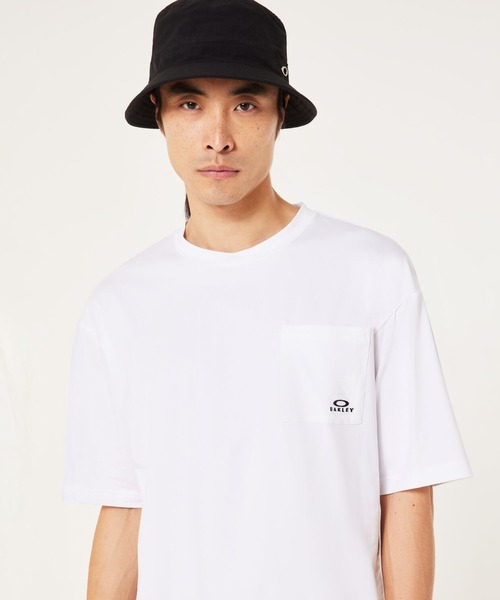 OAKLEY(オークリー)の「オークリー ENHANCE COOL COTTON TEE - RELAX/Tシャツ/吸汗速乾/接触冷感/スポーツ・トレーニング・カジュアル/OAKLEY(Tシャツ/カットソー・メンズ・ブラック/ベージュ/ホワイト/ネイビー・M/XL/L/S/XS)」の1枚目の写真