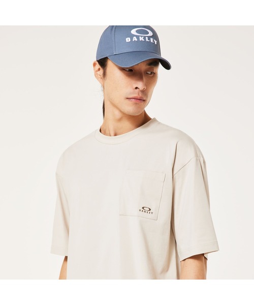 OAKLEY(オークリー)の「オークリー ENHANCE COOL COTTON TEE - RELAX/Tシャツ/吸汗速乾/接触冷感/スポーツ・トレーニング・カジュアル/OAKLEY(Tシャツ/カットソー・メンズ・ブラック/ベージュ/ホワイト/ネイビー・M/XL/L/S/XS)」の7枚目の写真