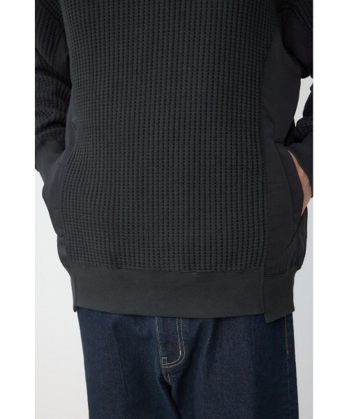 AZUL by moussy(アズールバイマウジー)の「オニワッフルスウィッチングトップス(Tシャツ/カットソー・メンズ・ブラック/ネイビー/ライトグレー・SMALL/MEDIUM/LARGE)」の13枚目の写真