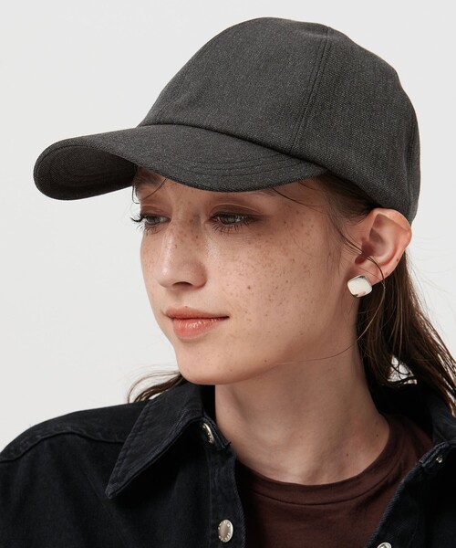 UNITED ARROWS（ユナイテッドアローズ）の「ソリッド キャップ UV（キャップ・レディース・ダークグレー/ライトグレー/ブラック・FREE）」の3枚目の写真