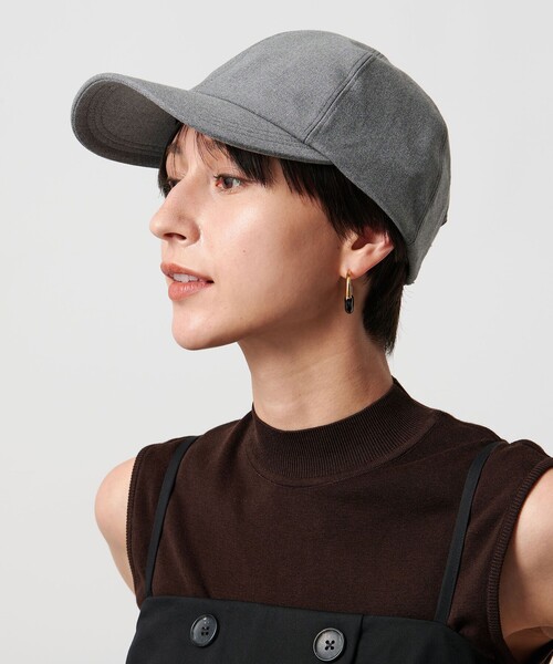 UNITED ARROWS（ユナイテッドアローズ）の「ソリッド キャップ UV（キャップ・レディース・ダークグレー/ライトグレー/ブラック・FREE）」の5枚目の写真