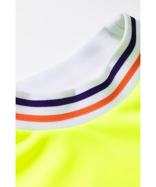 DEVEREUX GOLF(デヴァローゴルフ)の「ARIZONA StingerリブモックネックTEE(Tシャツ/カットソー・メンズ・アクア/イエロー・SMALL/LARGE/MEDIUM/X-LARGE)」の8枚目の写真