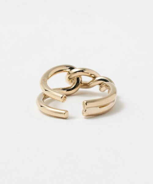 BEAUTY&YOUTH UNITED ARROWS（ビューティーアンドユースユナイテッドアローズ）の「メタル ヒネリ ノットリング（リング・レディース・ゴールド/シルバー・13）」の5枚目の写真