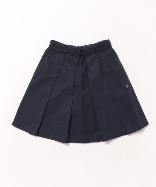 HAKKA KIDS（ハッカキッズ）の「ストレッチツイルスカート（スカート・キッズ・ベージュ/ネイビー/ピンク・100cm/110cm/120cm/130cm）」の2枚目の写真