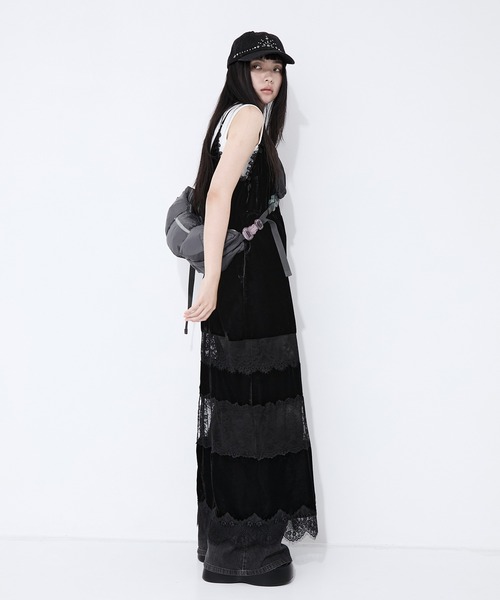 MIKIO SAKABE(ミキオ サカベ)の「【MIKIOSAKABE/ミキオサカベ】《STUDIOUS別注》別注 epi/ナイロンバッグ(ショルダーバッグ・レディース・ブラック/グレー・FREE)」の14枚目の写真