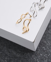 アシメラインピアス