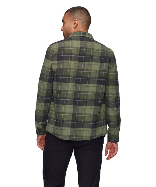 Mammut(マムート)の「トロバット ロングスリーブ シャツ アジアンフィット / Trovat Longsleeve Shirt AF Men(テーラードジャケット・メンズ・ブラック×グリーン/ブラック×レッド・MEDIUM/LARGE/X-LARGE)」の5枚目の写真