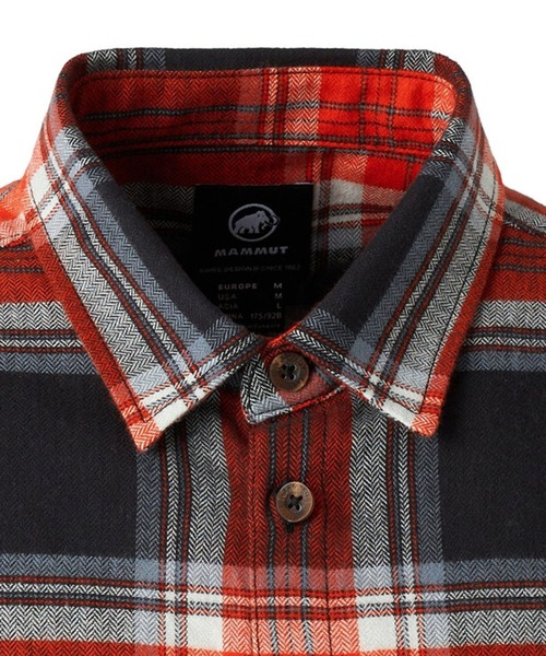 Mammut(マムート)の「トロバット ロングスリーブ シャツ アジアンフィット / Trovat Longsleeve Shirt AF Men(テーラードジャケット・メンズ・ブラック×グリーン/ブラック×レッド・MEDIUM/LARGE/X-LARGE)」の10枚目の写真