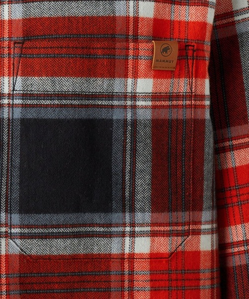 Mammut(マムート)の「トロバット ロングスリーブ シャツ アジアンフィット / Trovat Longsleeve Shirt AF Men(テーラードジャケット・メンズ・ブラック×グリーン/ブラック×レッド・MEDIUM/LARGE/X-LARGE)」の11枚目の写真