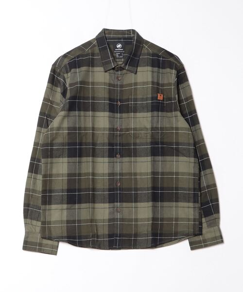 Mammut(マムート)の「トロバット ロングスリーブ シャツ アジアンフィット / Trovat Longsleeve Shirt AF Men(テーラードジャケット・メンズ・ブラック×グリーン/ブラック×レッド・MEDIUM/LARGE/X-LARGE)」の15枚目の写真