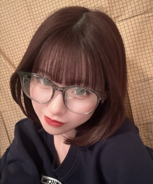 NOLITA LABORATORY（ノリータラボラトリー）の「【 NOLITA / ノリータ 】 韓国風 ビッグフレーム ラウンド ダテメガネ｜ユニセックス 伊達眼鏡 偏光サングラス 伊達メガネ おしゃれ 眼鏡（メガネ・レディース・ブラウン/ブラック系その他5/ブラック系その他3/ブラック系その他2/ブラック系その他4/ブラック/ブラウン系その他2/クリアブラック/クリアブラウン/グレー/ブラウン系その他3/ブラック系その他6/ダークブラウン・FREE）」の9枚目の写真