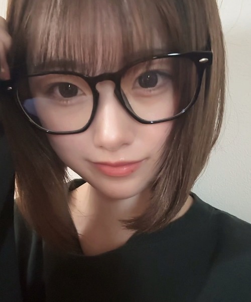 NOLITA LABORATORY（ノリータラボラトリー）の「【 NOLITA / ノリータ 】 韓国風 ビッグフレーム ラウンド ダテメガネ｜ユニセックス 伊達眼鏡 偏光サングラス 伊達メガネ おしゃれ 眼鏡（メガネ・レディース・ブラウン/ブラック系その他5/ブラック系その他3/ブラック系その他2/ブラック系その他4/ブラック/ブラウン系その他2/クリアブラック/クリアブラウン/グレー/ブラウン系その他3/ブラック系その他6/ダークブラウン・FREE）」の5枚目の写真