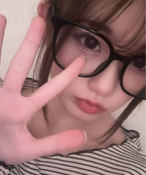 NOLITA LABORATORY（ノリータラボラトリー）の「【 NOLITA / ノリータ 】 韓国風 ビッグフレーム ラウンド ダテメガネ｜ユニセックス 伊達眼鏡 偏光サングラス 伊達メガネ おしゃれ 眼鏡（メガネ・レディース・ブラウン/ブラック系その他5/ブラック系その他3/ブラック系その他2/ブラック系その他4/ブラック/ブラウン系その他2/クリアブラック/クリアブラウン/グレー/ブラウン系その他3/ブラック系その他6/ダークブラウン・FREE）」の2枚目の写真