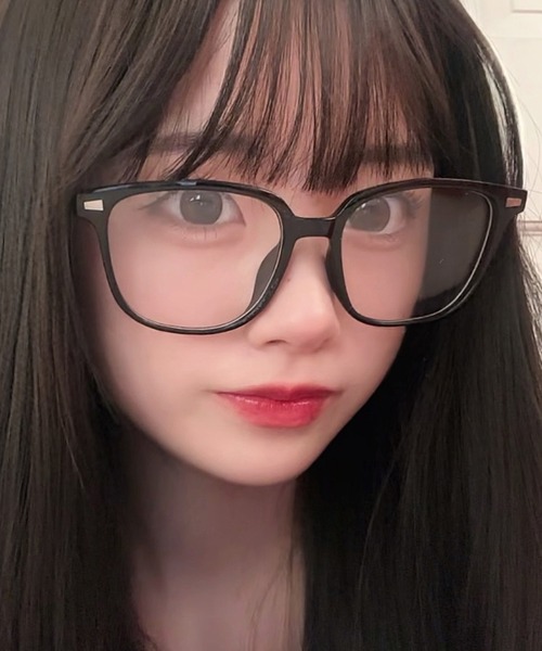 NOLITA LABORATORY（ノリータラボラトリー）の「【 NOLITA / ノリータ 】 韓国風 ビッグフレーム ラウンド ダテメガネ｜ユニセックス 伊達眼鏡 偏光サングラス 伊達メガネ おしゃれ 眼鏡（メガネ・レディース・ブラウン/ブラック系その他5/ブラック系その他3/ブラック系その他2/ブラック系その他4/ブラック/ブラウン系その他2/クリアブラック/クリアブラウン/グレー/ブラウン系その他3/ブラック系その他6/ダークブラウン・FREE）」の19枚目の写真