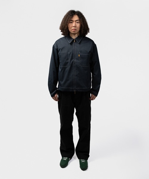 UNION（UNION TOKYO）（ユニオン）の「UNION TOKYO STACEY ZIP SHIRT  ユニオントーキョー ジップシャツ（シャツ/ブラウス・メンズ・ネイビー/オリーブ・XL/M/S/L）」の17枚目の写真