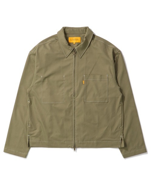 UNION（UNION TOKYO）（ユニオン）の「UNION TOKYO STACEY ZIP SHIRT  ユニオントーキョー ジップシャツ（シャツ/ブラウス・メンズ・ネイビー/オリーブ・XL/M/S/L）」の19枚目の写真