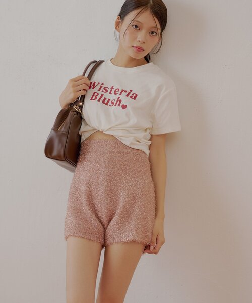 セール】ラメシャギーニットショートパンツ（その他パンツ）｜Chico