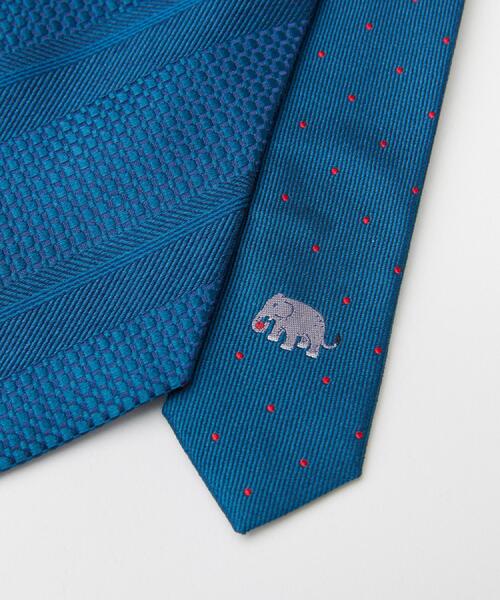 TAKEO KIKUCHI(タケオキクチ)の「【BOXセット】animal ネクタイ&タイバー(ネクタイ・メンズ・ネイビー系/グリーン系その他4/グリーン系その他5/ネイビー系3・00)」の15枚目の写真