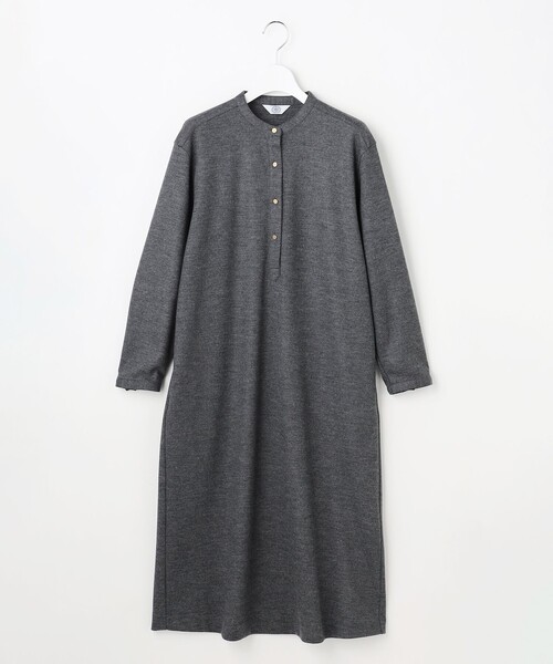 J.PRESS(ジェイプレス)の「ウールスムース ワンピース(シャツワンピース・レディース・ネイビー系/ワイン系/ベージュ系/ライトグレー系・11/9)」の17枚目の写真