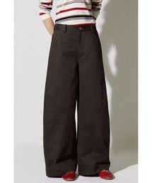 Fano Studios | ミドルウエスト コットンワイドパンツ FQ25K022【Fano Studios】【2025AW】(スラックス)