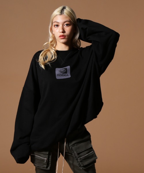 DANKE SCHON（ダンケシェーン）の「DankeSchon/ダンケシェーン/BALLOON CREWNECK（スウェット・レディース・グレー/ブラック・M/L）」の22枚目の写真