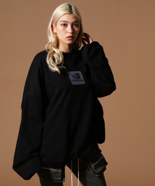 DANKE SCHON（ダンケシェーン）の「DankeSchon/ダンケシェーン/BALLOON CREWNECK（スウェット・レディース・グレー/ブラック・M/L）」の21枚目の写真